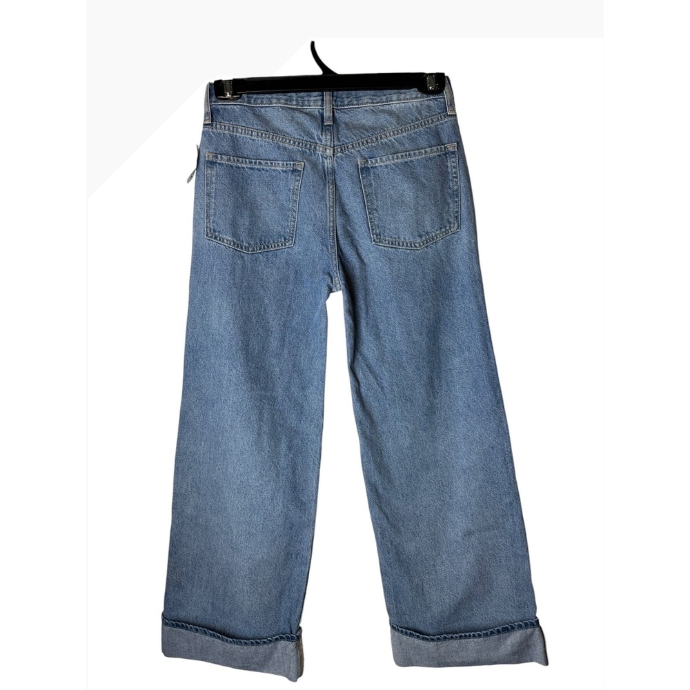 Old Navy Light Blue Wide Leg Jeans - Picture 3 of 11